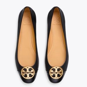 *New in Box* Tory Burch Chelsea Cap-Toe Ballet Flat 10.5 Tory Gift Bag Included